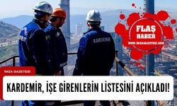 Kardemir, işe girenlerin listesini açıkladı... İşte tam liste...