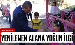 Kastamonu Belediyesi'nin yenilediği mesire alanına yoğun ilgi...