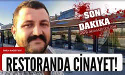 Kastamonu'da restoranda cinayet!