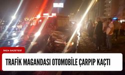 Kdz.Ereğli'de trafik kazası! Seyir halindeki otomobile çarpıp kaçtı...