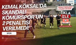 Kemal Köksal’da skandal! Zonguldak Kömürspor’un iki penaltısı verilmedi! İşte o pozisyonlar!