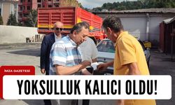 CHP Kilimli İlçe Başkanı Erol Sarıal "Yoksulluk kalıcı oldu!"