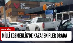 Araçlar çarpıştı! Ekipler olay yerinde