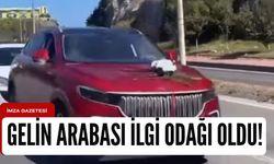 Zonguldak'ta yerli ve milli araç TOGG'u gelin arabası yaptılar!