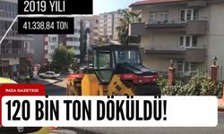 Zonguldak Belediyesi açıkladı! 120 bin ton döküldü