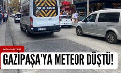 Gazipaşa’da şok görüntü!