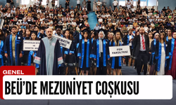 BEÜ’de mezuniyet coşkusu! 342 öğrenci mezun oldu