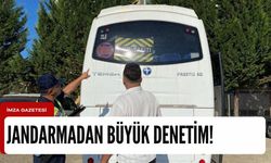 Jandarmadan büyük denetim! 207 personel katıldı