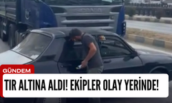 Devrek’de feci kaza! Tır otomobili altına aldı