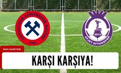 Afyonspor, Zonguldak Kömürspor karşı karşıya...