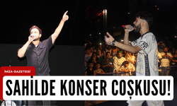 Zonguldak sahilde konser coşkusu!