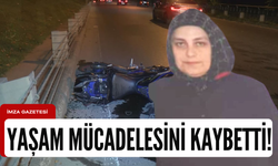 Motosikletin çarptığı yaya iki günlük yaşam mücadelesini kaybetti!