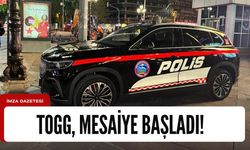 Togg, Polis aracı olarak göreve başladı!