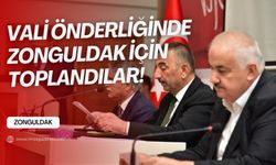Vali Osman Hacıbektaşoğlu önderliğinde Zonguldak için toplandılar!