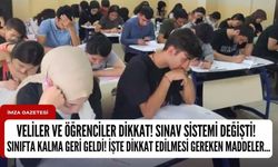 VELİLER VE ÖĞRENCİLER DİKKAT! Okullarda yeni dönem, yeni maddelerle başlıyor...