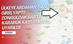 Kars, Erzurum, Artvin, Trabzon, Rize, Zonguldak,Bartın, Karabük, Kastamonu, Kocaeli ve son olarak İstanbul uyarıldı!