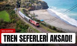 Zonguldak-Karabük-Ankara tren seferlerinde aksama!