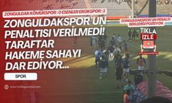 Maç bitti ortalık karıştı... Zonguldakspor'un penaltısı verilmedi, Esenler Erokspor 3 puan ile ayrılıyor