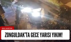 Zonguldak'ta gece yarısı yıkım!