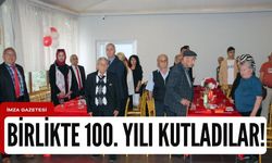 Birlikte cumhuriyetin 100. yılını kutladılar...