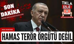 Cumhurbaşkanı Recep Tayyip Erdoğan "Hamas bir terör örgütü değil"