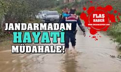 Ereğli'de jandarmadan bir hayati müdahale daha...