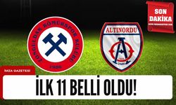 Zonguldak Kömürspor - Altınordu mücadelesinin ilk 11’leri belli oldu!