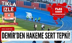 Zonguldak Kömürspor maçında olay! Demir hakemin üstüne yürüdü