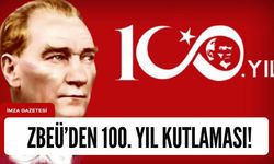 ZBEÜ Rektör Özölçer’den Türkiye Cumhuriyeti’nin 100. Yılı Mesajı