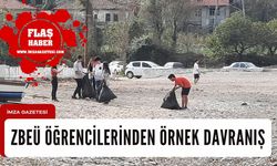 Zonguldak BEÜ öğrencilerinden örnek davranış...