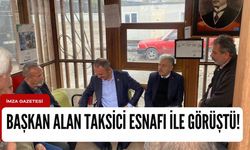 Başkan Alan taksici esnafı ile ne görüştü?