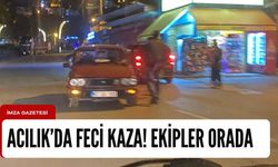 Acılık’da kaza! Ekipler sevk edildi