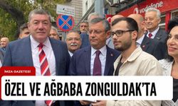 Özgür Özel ve Veli Ağbaba Zonguldak’ta
