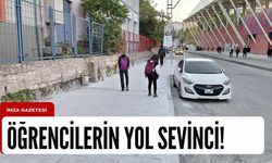 Öğrenciler konforlu bir yola kavuştu!