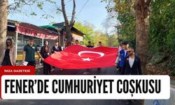 Fener’de Cumhuriyet coşkusunu yaşadılar!