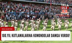 Cumhuriyet'in 100. yılı kutlamalarına komandolar damga vurdu...