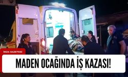 Maden ocağında iş kazası!