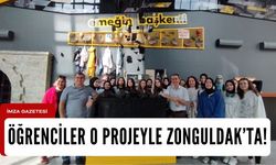 Öğrenciler o projeyle Zonguldak'ta!