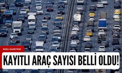 Trafik kayıtlı araç sayısı belli oldu!