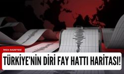 Türkiye'nin diri fay hattı haritası! O il ve ilçeler tehlikede...