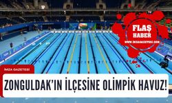 Zonguldak'ın ilçesine Yarı Olimpik Yüzme Havuzu...