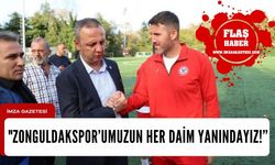 Başkan Alan'dan Zonguldakspor'a moral...