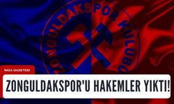 Zonguldakspor'u hakemler yıktı! 2-1...