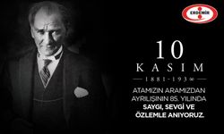 Erdemir'den "10 Kasım Atatürk’ü Anma” mesajı...