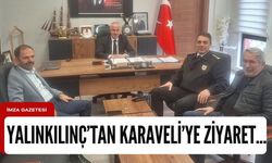 Albay Yalınkılıç'tan Zonguldak İl Genel Meclis Başkanı Karaveli'ye ziyaret...