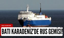 Amasra Limanı'nda Rusya gemisi mahsur kaldı!