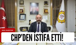 CHP meclis üyesinden istifa!