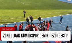 Zonguldak Kömürspor Demir’i ezdi geçti!