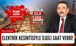 Vali Osman Hacıbektaşoğlu'dan elektrik kesintileri ilgili açıklama... Saat verdi...
