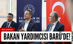 Gençlik ve Spor Bakanı Yardımcısı Eminoğlu BARÜ'de...